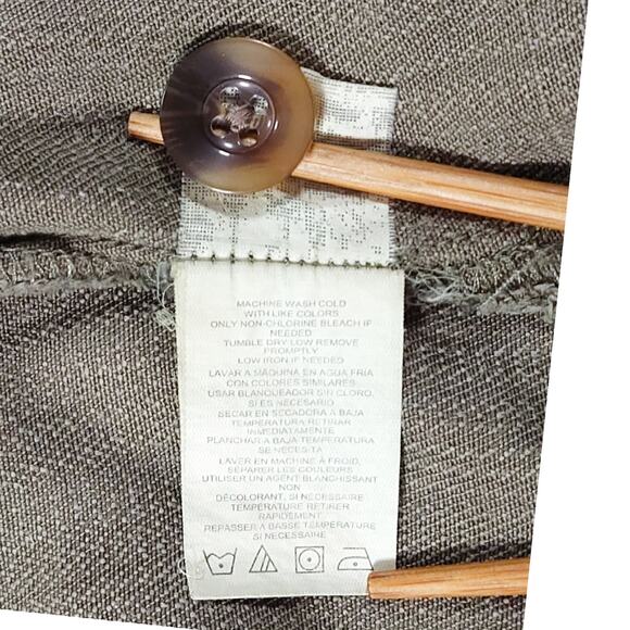 EUC Altar'd State Army Green Gorpcore Button Up Utility Jacket Sz. M [6-8] Olive - Picture 7 of 9